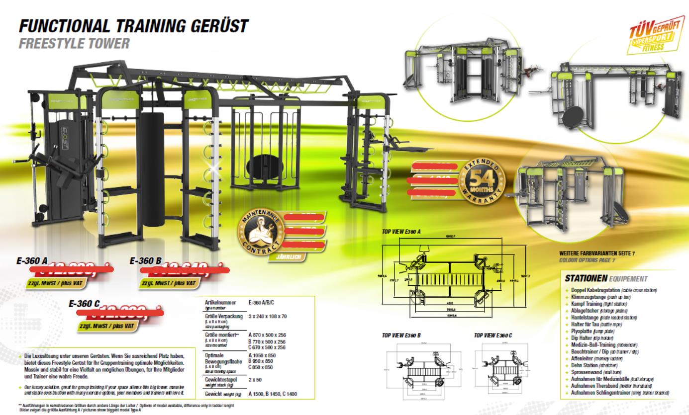 Рама для функциональных тренировок 360C - вид 2